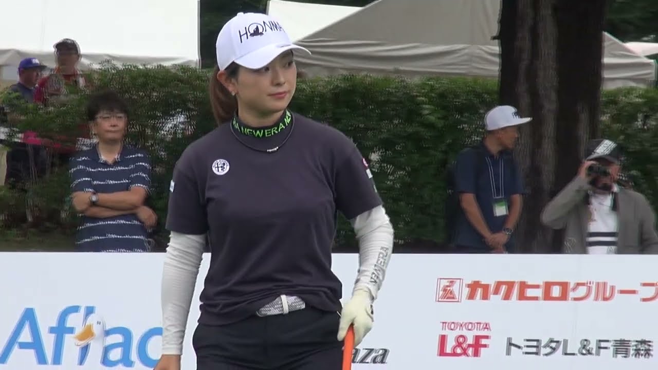 あおもりレディス2024　1日目6組目ティーショット