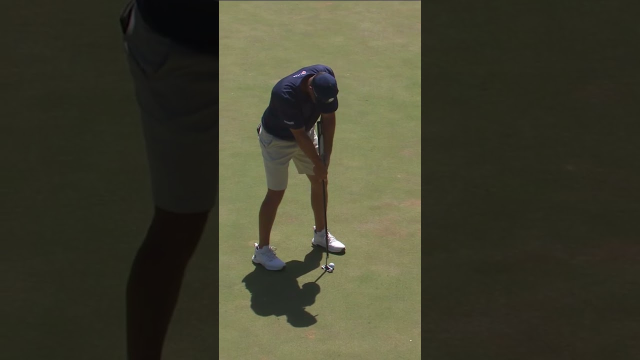 The wedge play from @brysondechambeau is unreal 🔥 #livgolf #shorts