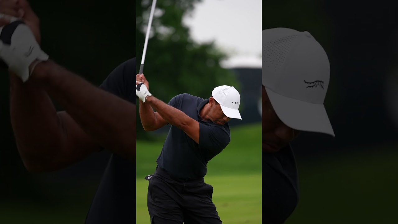 Prepared for anything. The Weather Series arrives July 16th. #sundayred #golf #tigerwoods