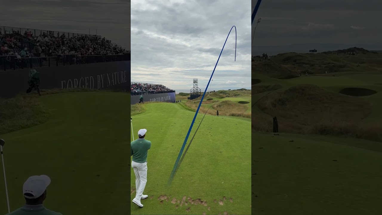 #チームテーラーメイド のタイガー・ウッズが、4大メジャー最終戦で練習ラウンドする姿をお届け🐅 #golf #shorts #teamtaylormade #golf #テーラーメイド