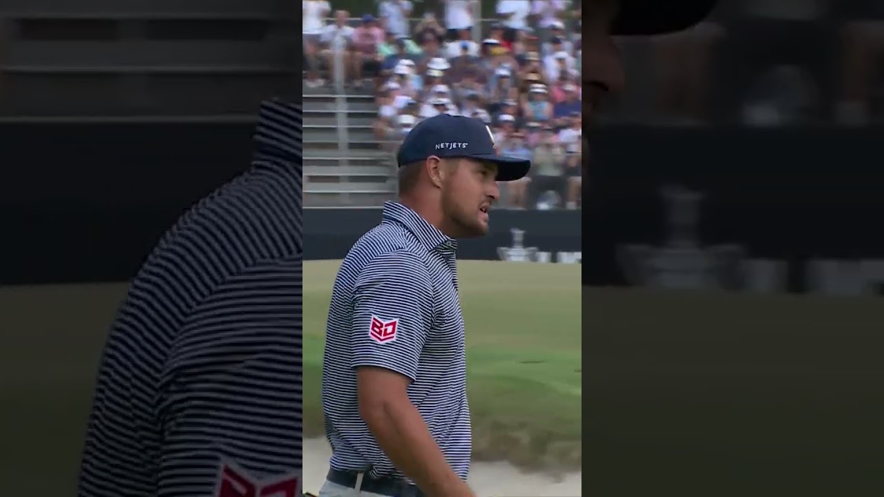 First birdie of the day from Bryson to re-take the lead!