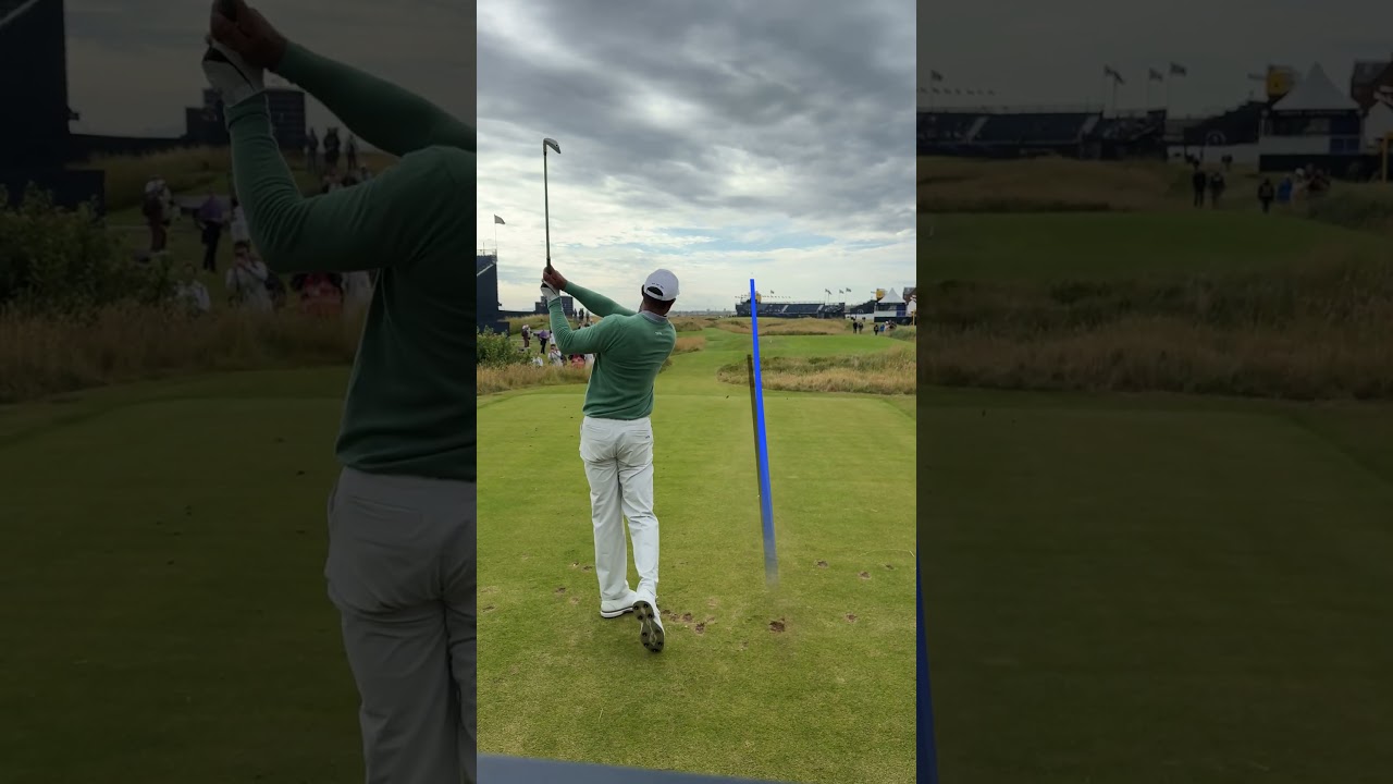 Tiger Woods STINGER on the 17th at The 152nd Open | #taylormadegolf