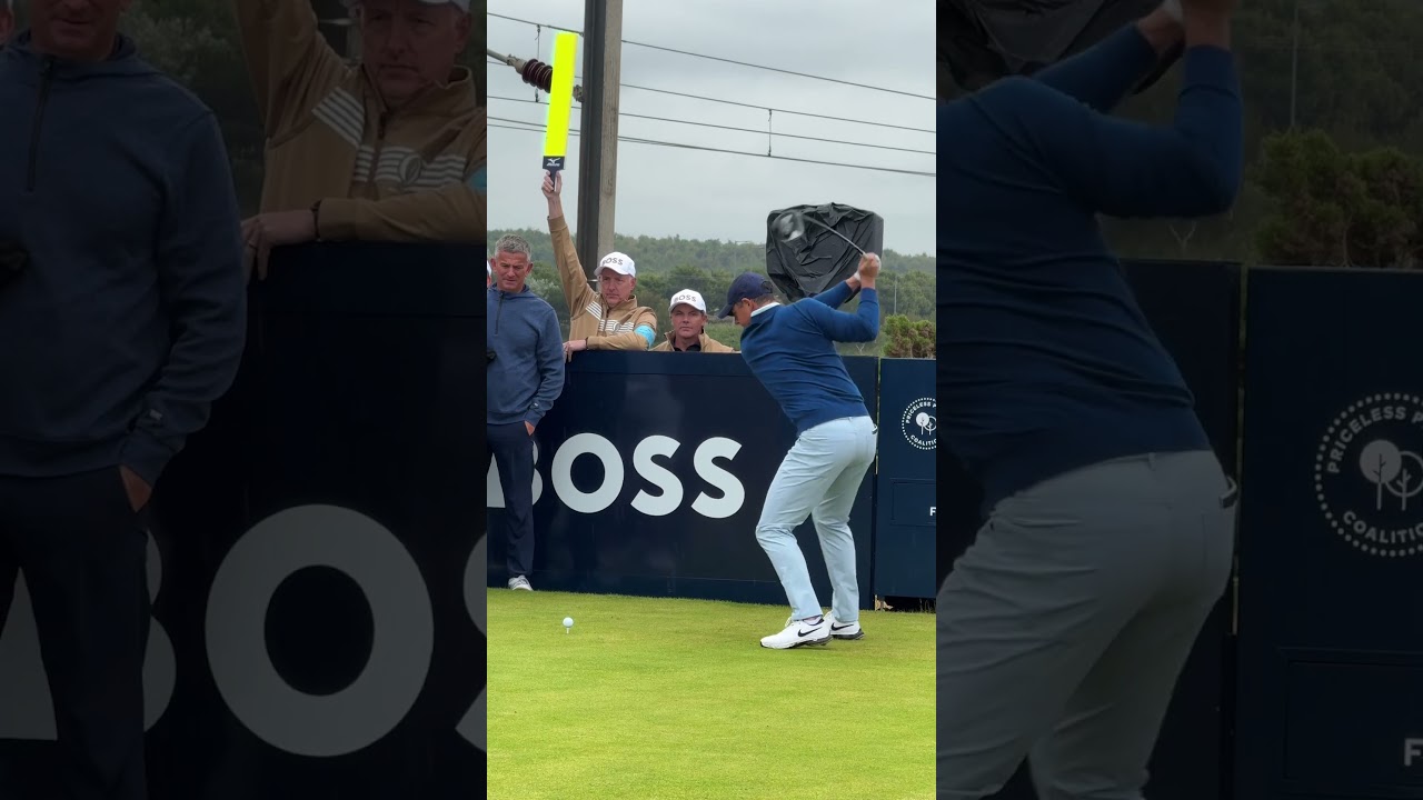 Rory McIlroy with a Qi10 Driver is a sight to behold. 😍 #TaylorMade #Shorts