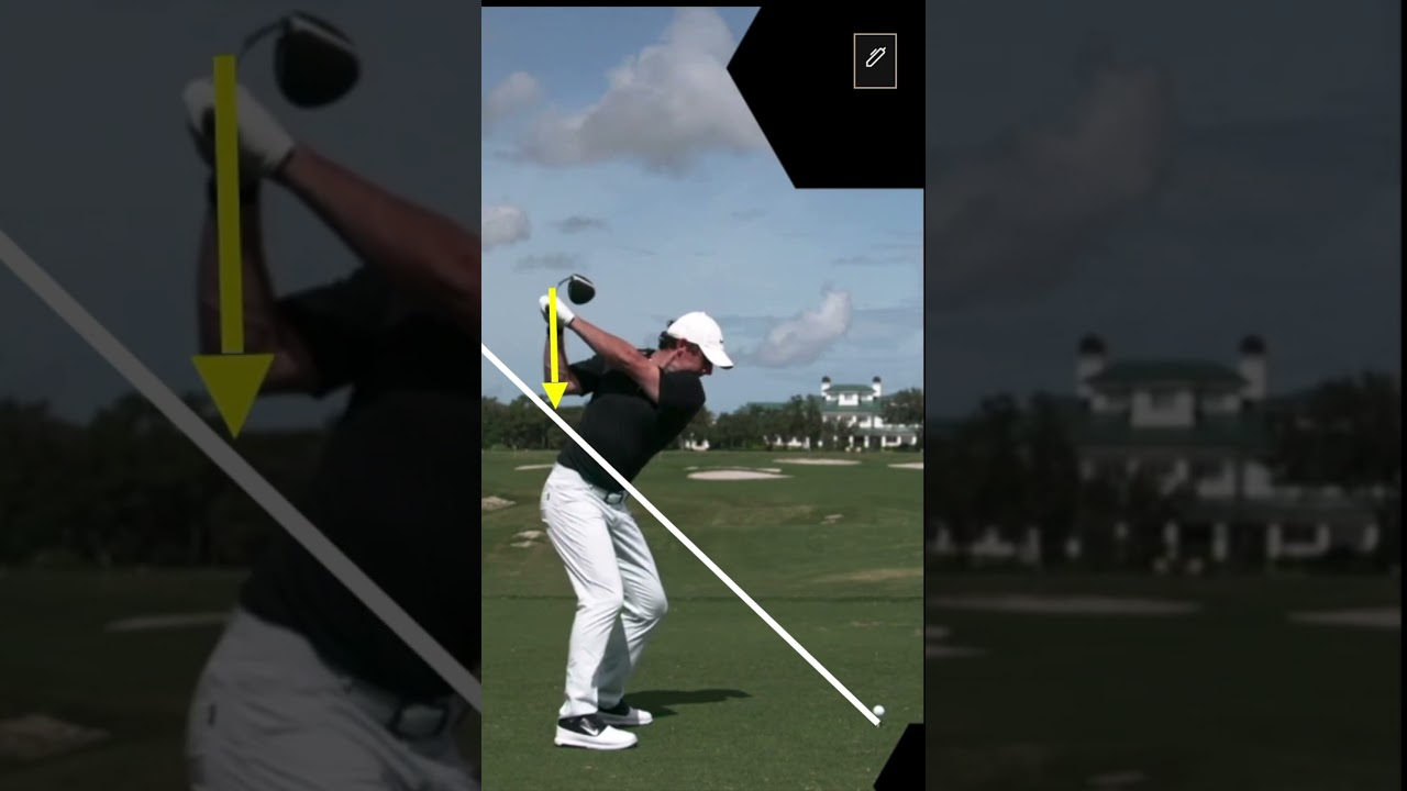 Golf Swing Slow Motion Driver Rory McIlroy
