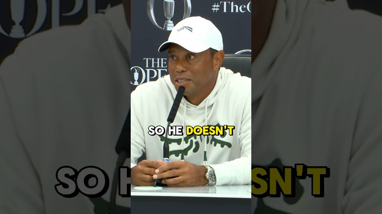 😂 Tiger Woods SAVAGE Response to Colin Montgomerie #shorts #golf #pgatour #tigerwoods