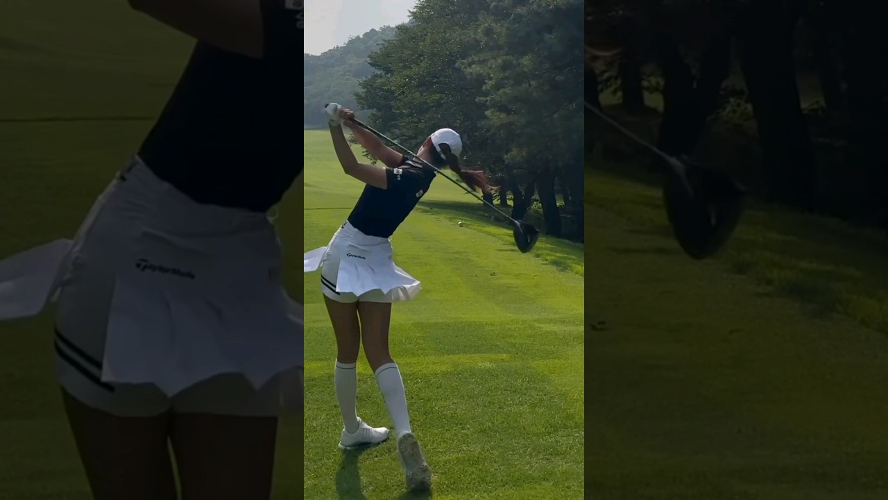 와...명불허전 유현주 프로 스윙 #shorts