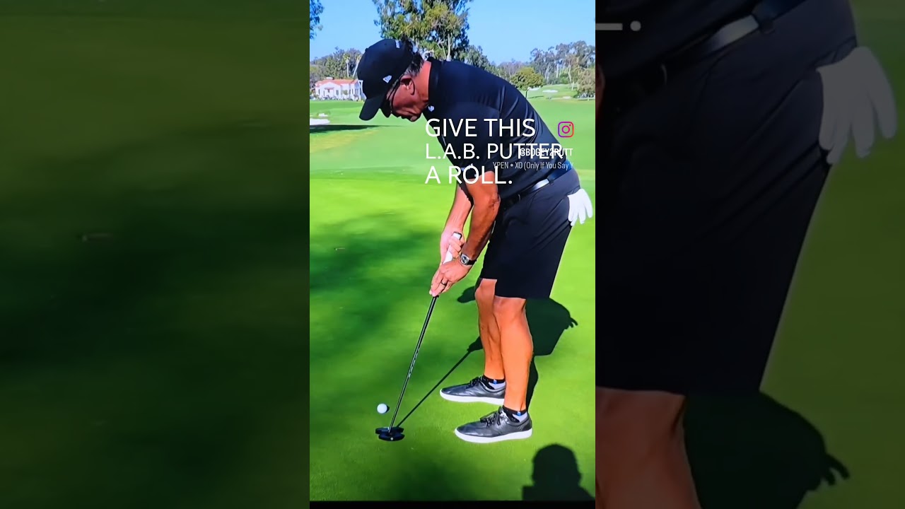 Phil Mickelson and LAB Putter #golf #golfequipment #putter #golfswing #liv video @GrantHorvatGolfs