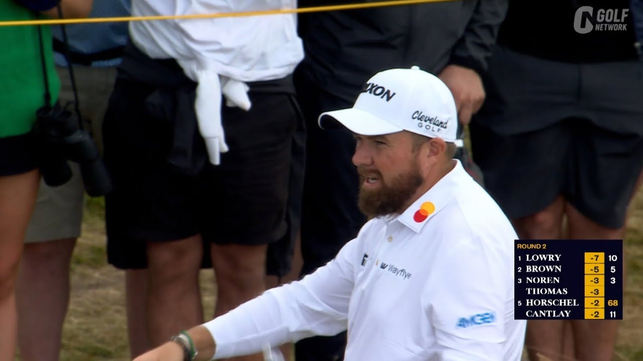 【全英OP24】シェーン・ラウリーが単独首位で決勝へ　2019年王者が難コンディションのなか「69」と伸ばす