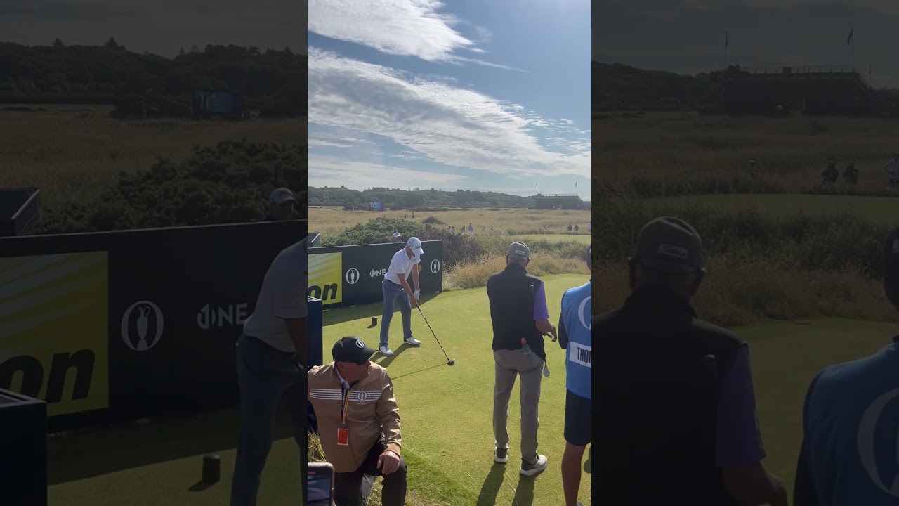 Justin Thomas Using The Titleist GT 3 Wood at The Open from Royal Troon #golf #golfclubs