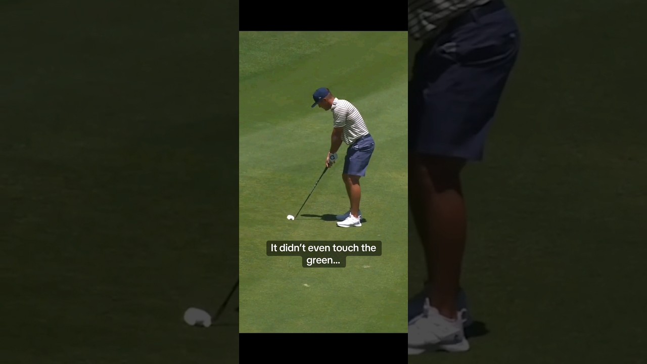 Bryson Dechambeau insane golf shot. #shorts #brysondechambeau #golf