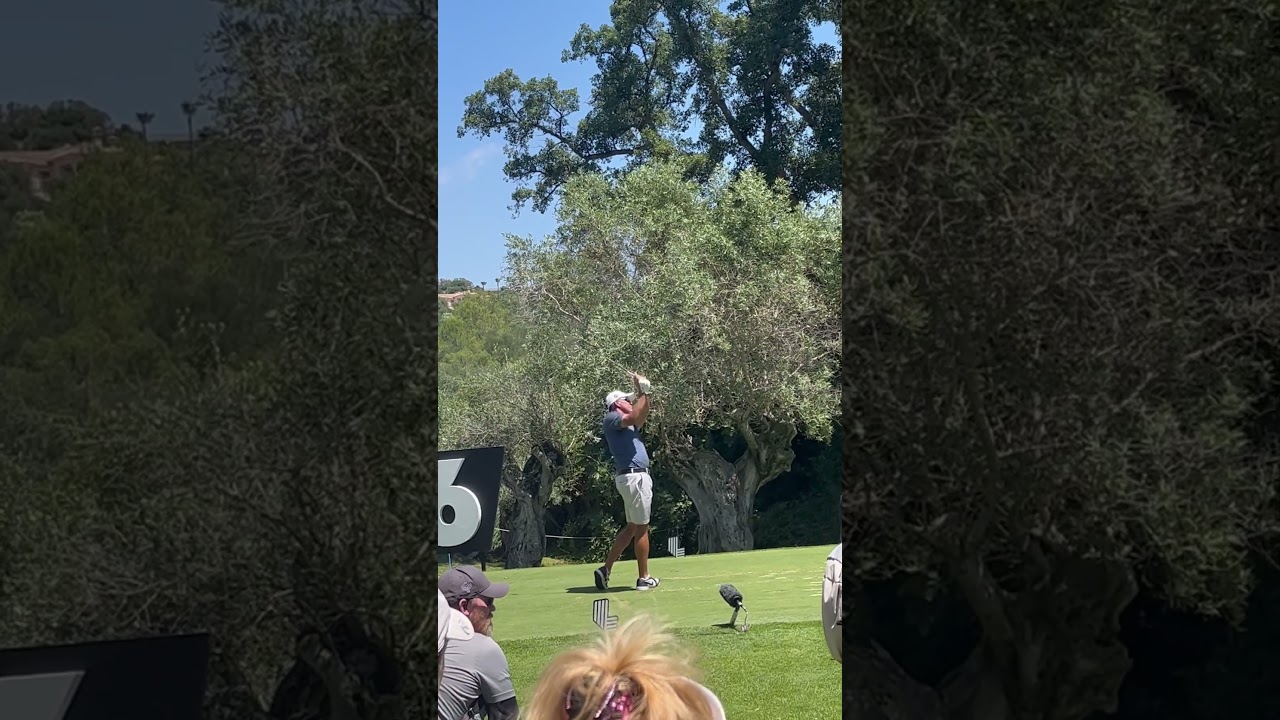 Phil Mickelson tee6 Liv Valderrama #livgolf #golf #golfswing #golfer