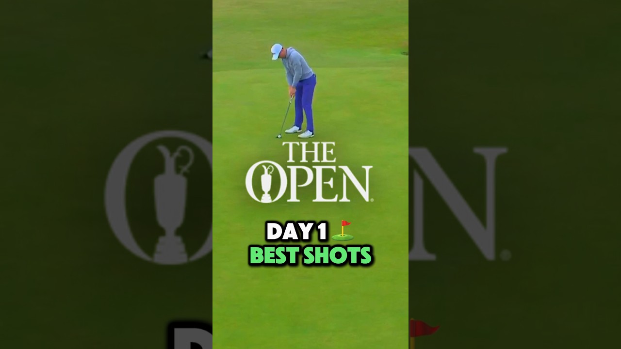 THE BEST Golf Shots ⛳️ at The Open Championship 2024