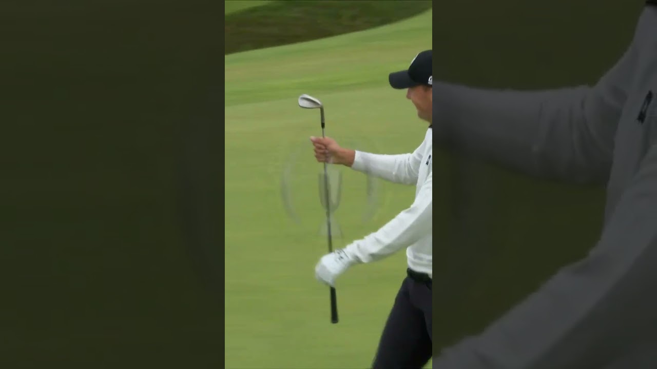 This Jordan Spieth birdie is TOO GOOD 🔥⛳