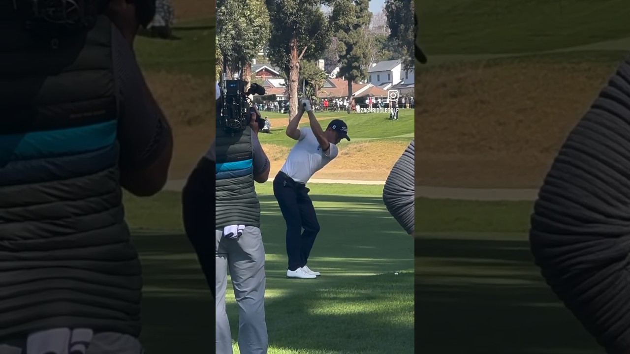 Justin Thomas | Genesis Inv. 2024 | Riviera Country Club #zachriddlegolf #genesisinv #riviera #golf
