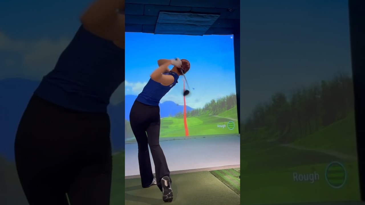 과연 한국 스윙 1위 소녀의 모습. KLPGA 유현주 💯💯