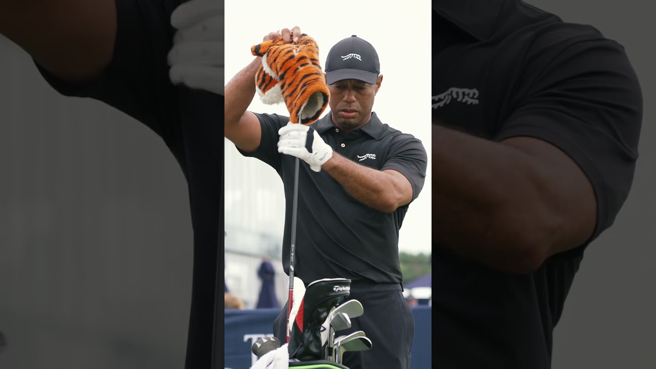 Tiger Preps For Royal Troon #TheOpen