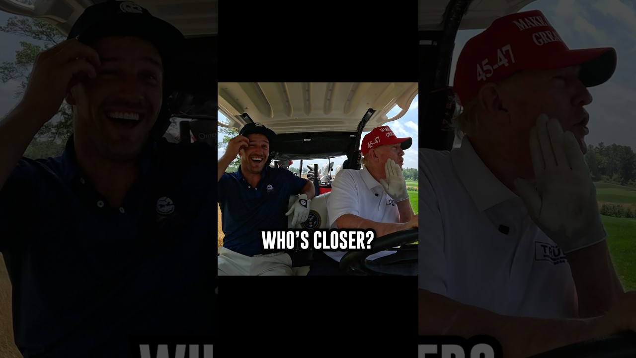 I was not expecting that #golf