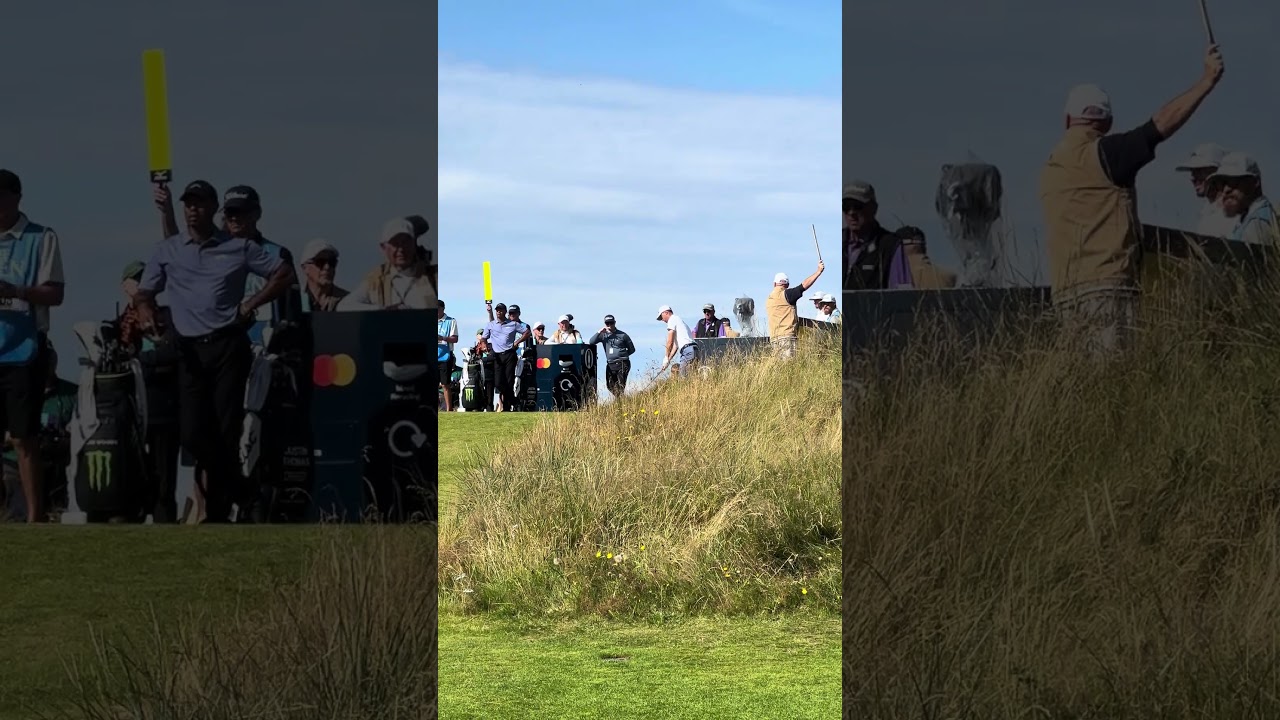 Can Justin Thomas Win The 152nd Open at Royal Troon? Currently 4 shots back! #golfswing #theopen