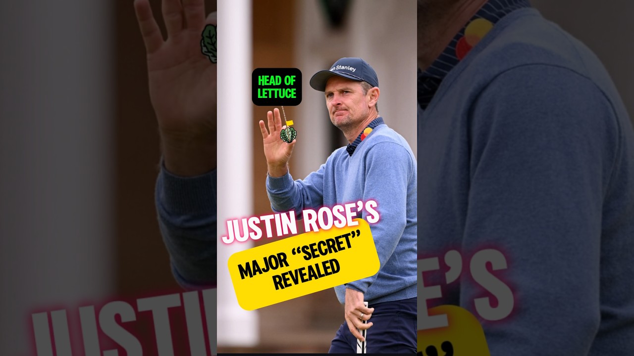 ROSE’S SECRET REVEALED #golf #golfer #theopen #justin #rose #pleaseletusgolf