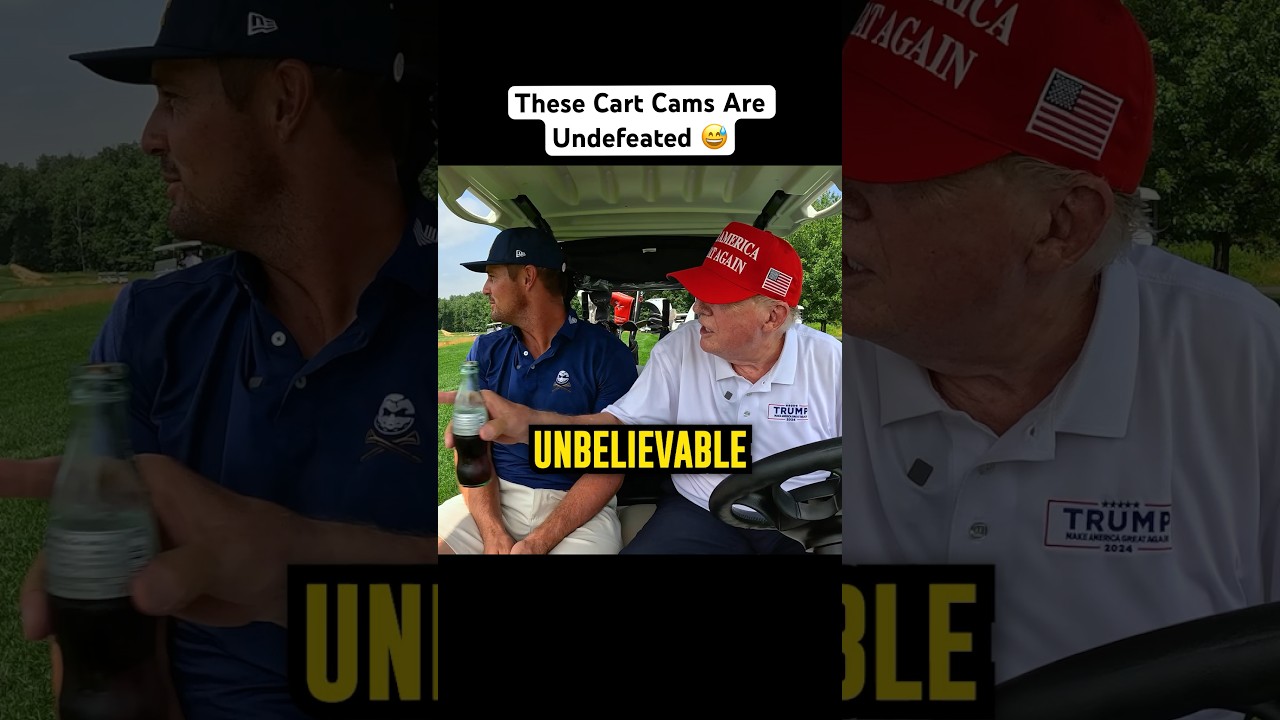 President Trump loves his trees #golf