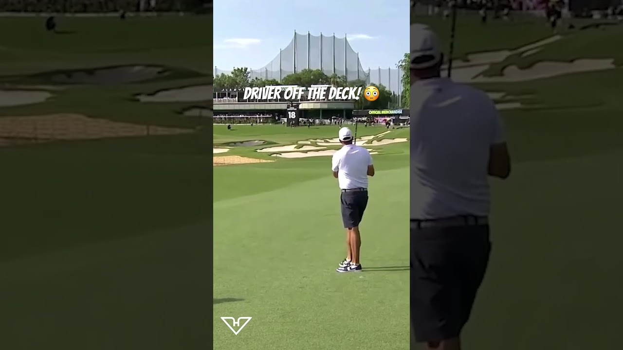 Phil might be one of the best at driver off the deck! 😠