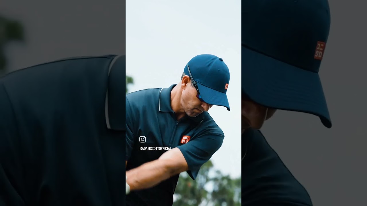 보기만 해도 도움되는 골프스윙 (Adam Scott) #골프스윙 #골프레슨 #골프이미지트레이닝