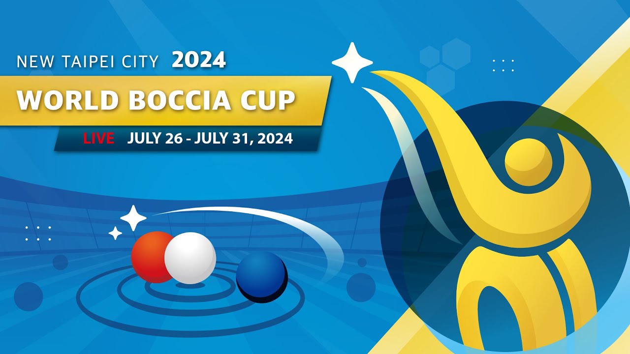 2024國際帕拉地板滾球世界盃 New Taipei City 2024 World Boccia Cup 丨 0726 Day1