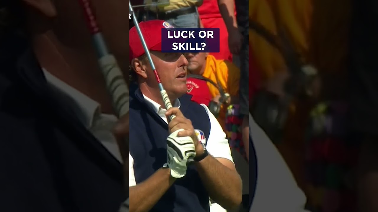 LUCKIEST shot in Ryder Cup history? 🤔