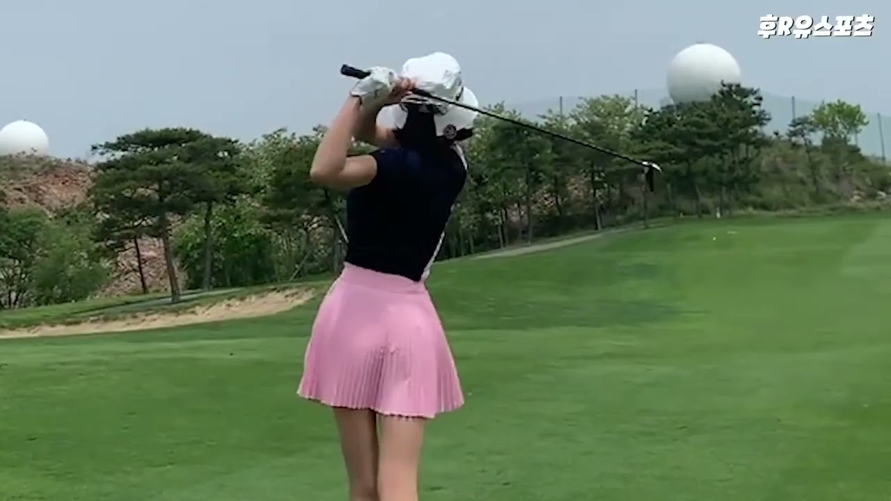 🍎애플힙 안선주프로의 최신 필드영상 💋gorgeous KLPGA 미녀골퍼 Ahn Sun joo アン·ソンジュ