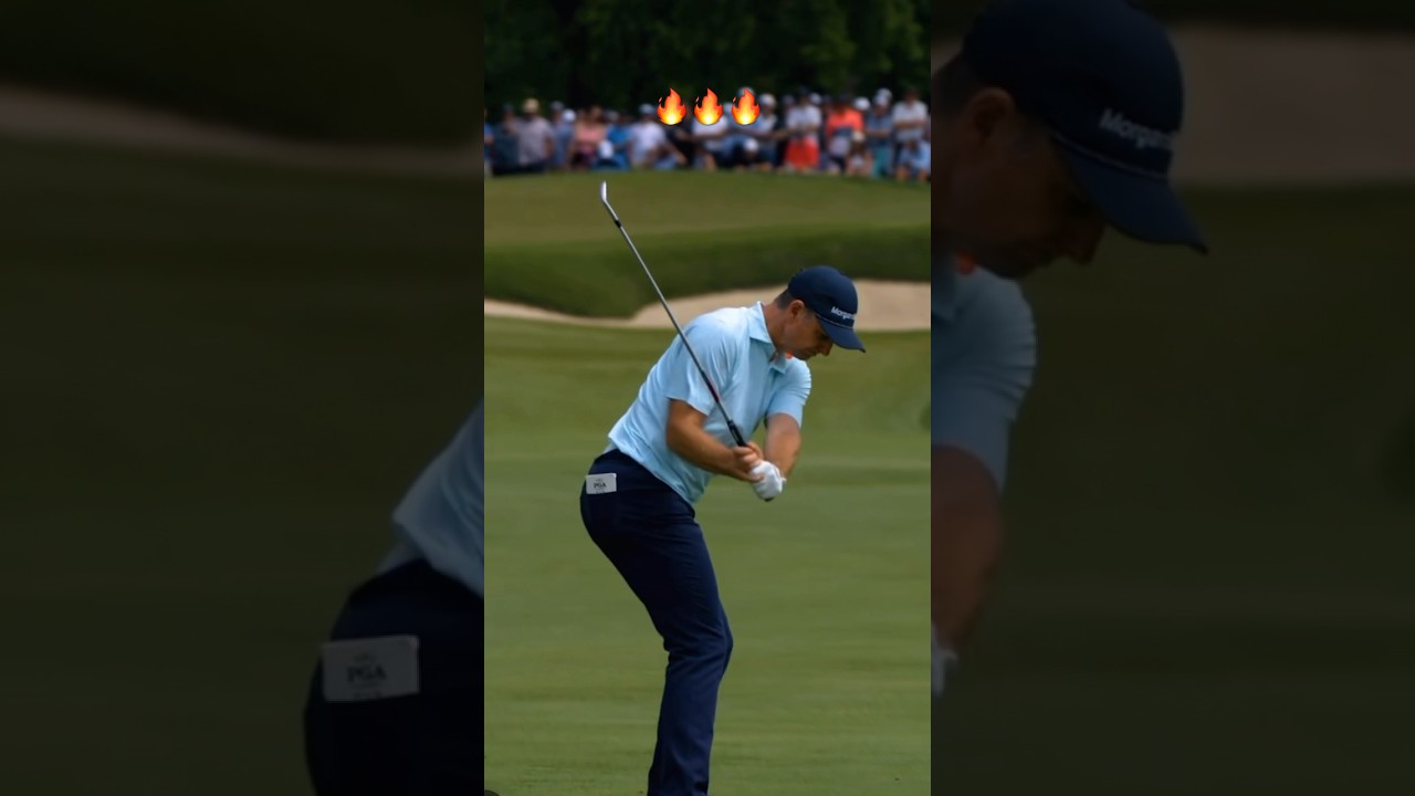 Justin Rose's swing has aged quite well ⛳️. #golf #shorts #foryou