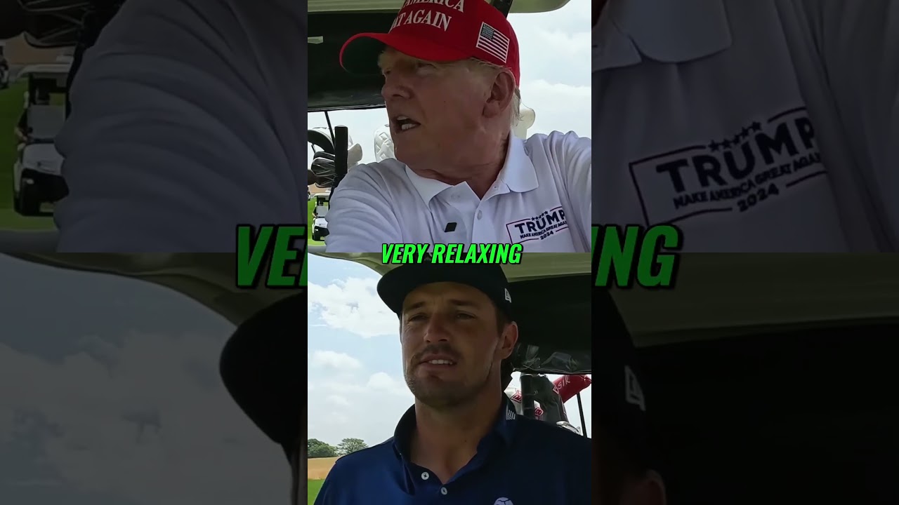 TRUMP loves golf!!!