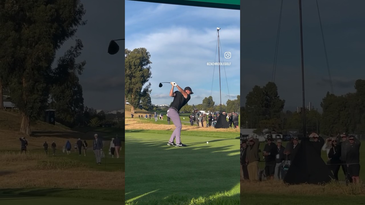 Rory McIlroy Driver Golf Swing | #zachriddlegolf #golftechnique #rorymcilroy #progolf #progolfer