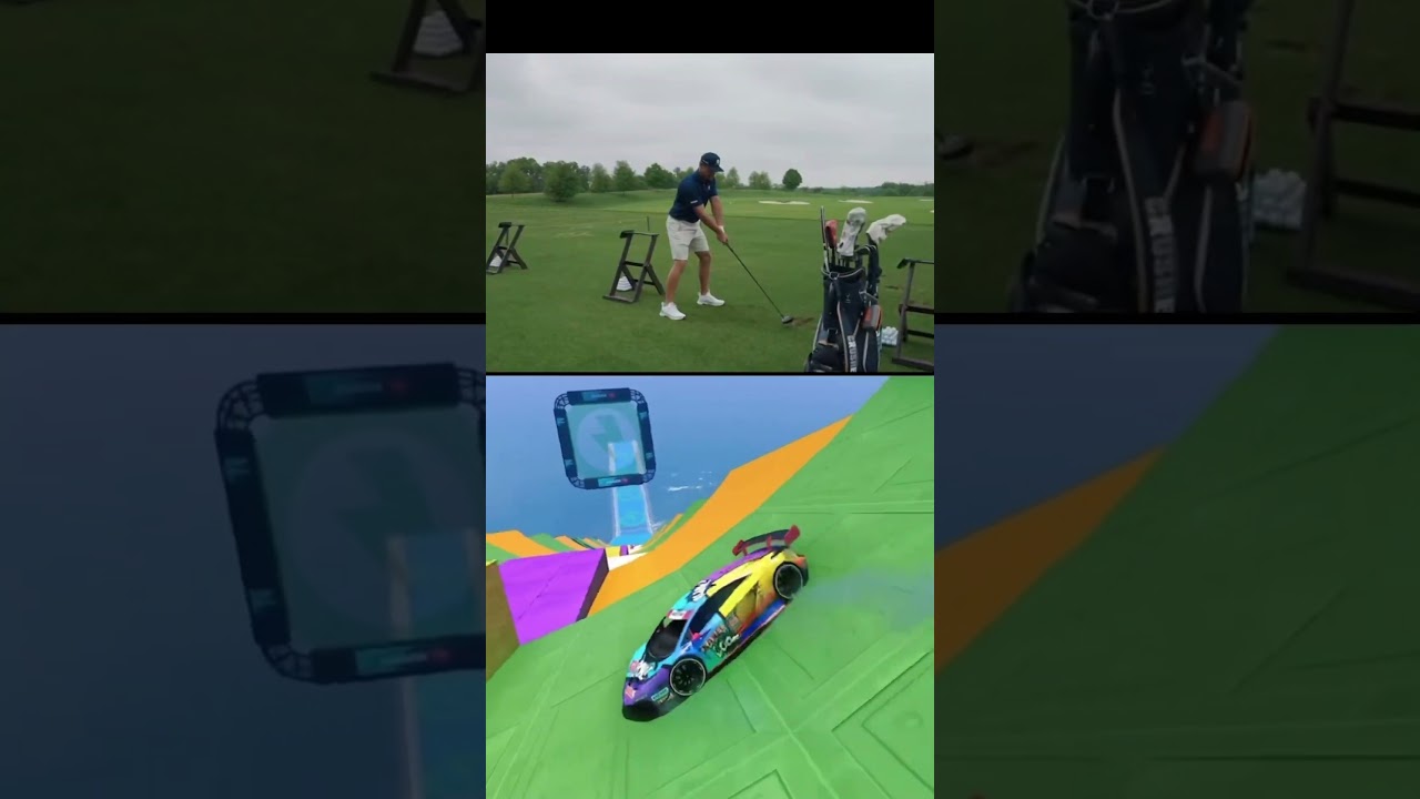 Bryson Impresses President Donald Trump with his Power! #golf #viral #sports