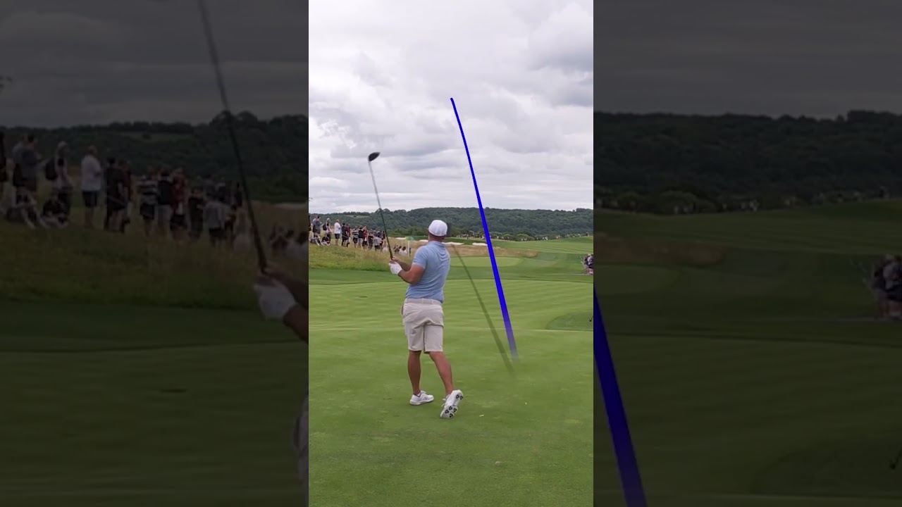 Koepka STRIPES it to get Round 2 started in the UK 🙌 #livgolf #shorts