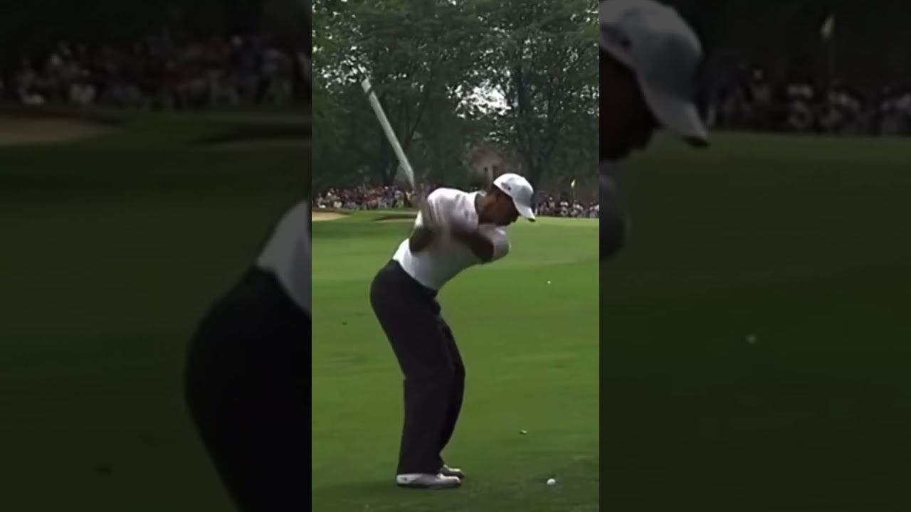 Tiger Woods Iron Swing Slow Motion