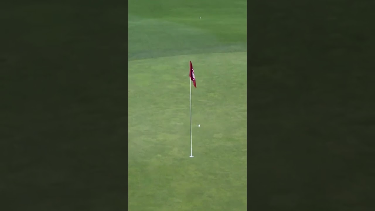 One year later, we're still wondering why the golf gods didn't let this one go in 😫💥 #lpgalookback