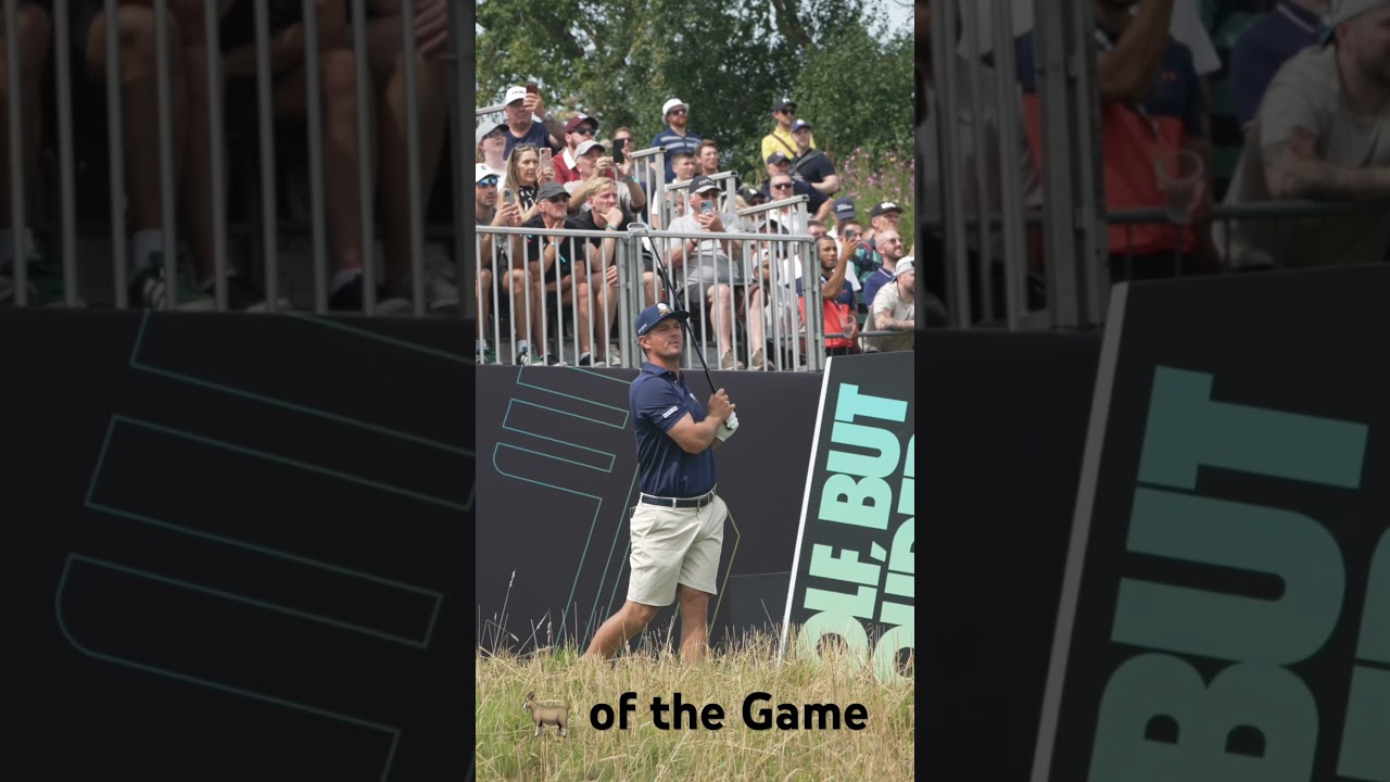 LIV golf slow mo swings. #bryson #philmickelson #CharlSchwartzel #brysondechambeau #livgolf