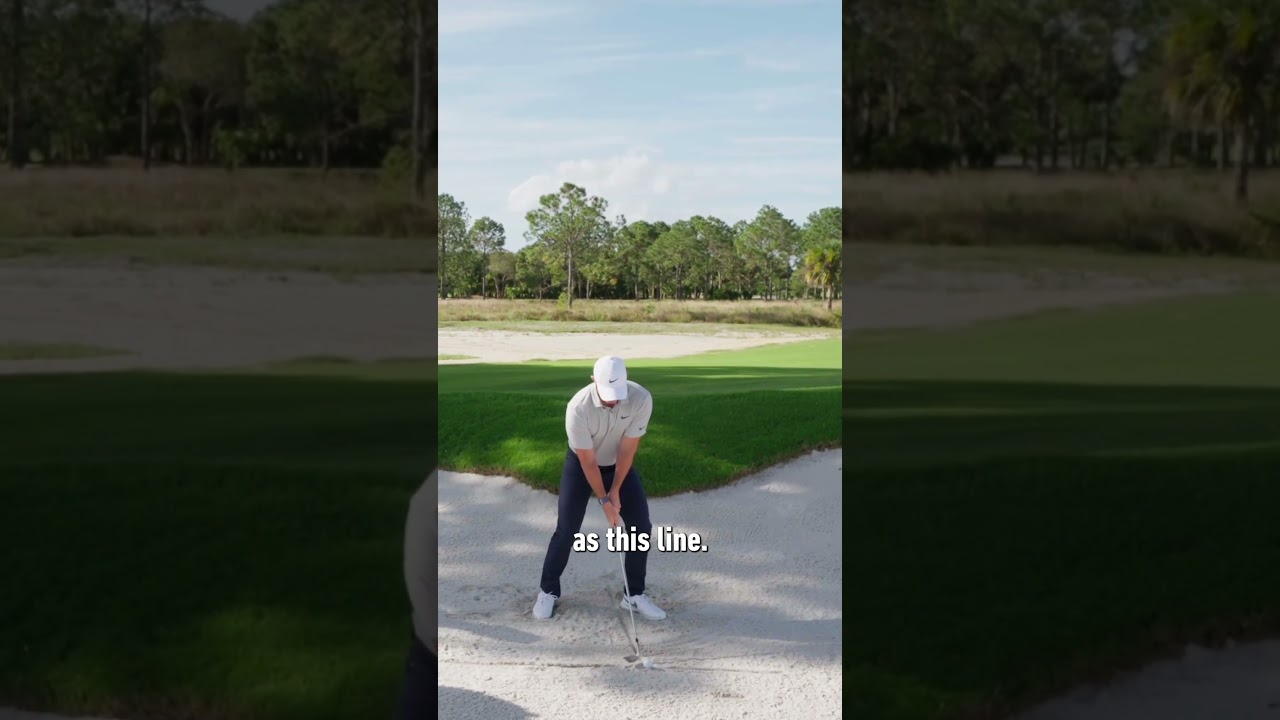 Line it up and splash it out with Rory McIlroy's Easy "T" Bunker Setup Drill. #TaylorMade #shorts