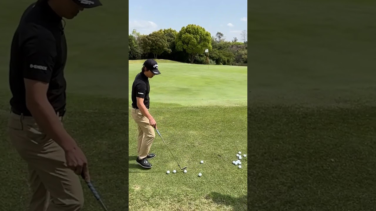 【有料級】上手くなりたいならコレをすべき！石川遼プロのアプローチ #golf #ゴルフレッスン