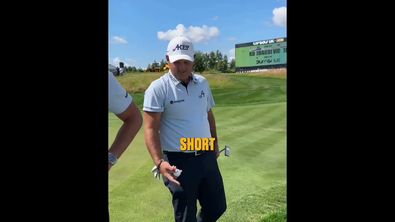 The rough is THICK right off the greens at JCB CC! 👀 #livgolf #shorts