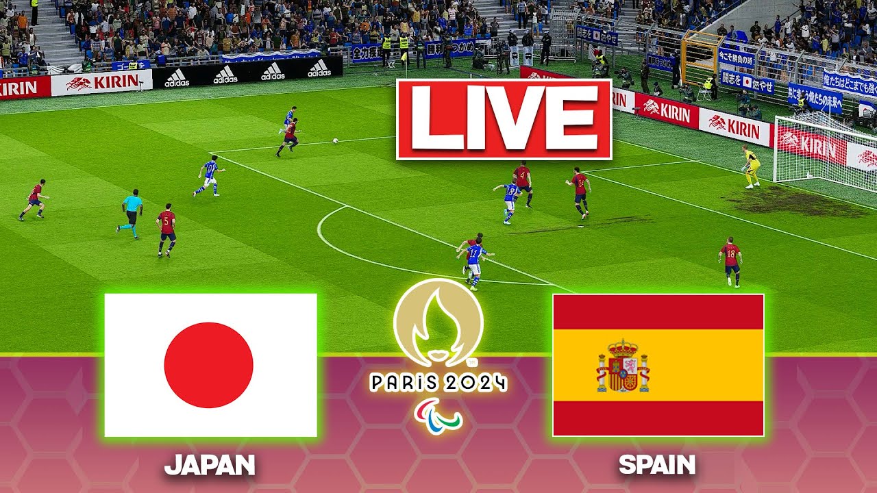 ライブ🔴|日本 vs スペイン - 2024 年パリオリンピック |準々決勝
