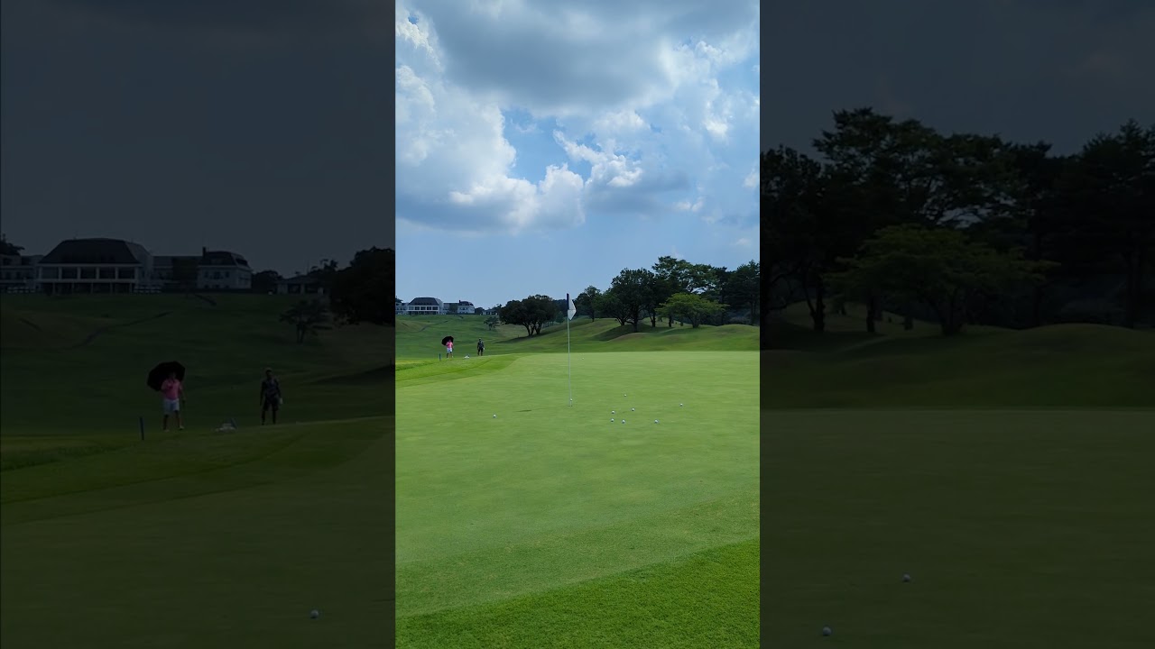 あなたは横に転がるアプローチを見た事がありますか,,,,,,,？ #shorts #shortvideo #short #subscribe #shortsfeed  #golf