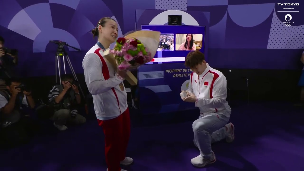 【公開プロポーズ】金メダル以上の幸せが待っていた 最上級のサプライズ｜パリオリンピック バドミントン混合ダブルス
