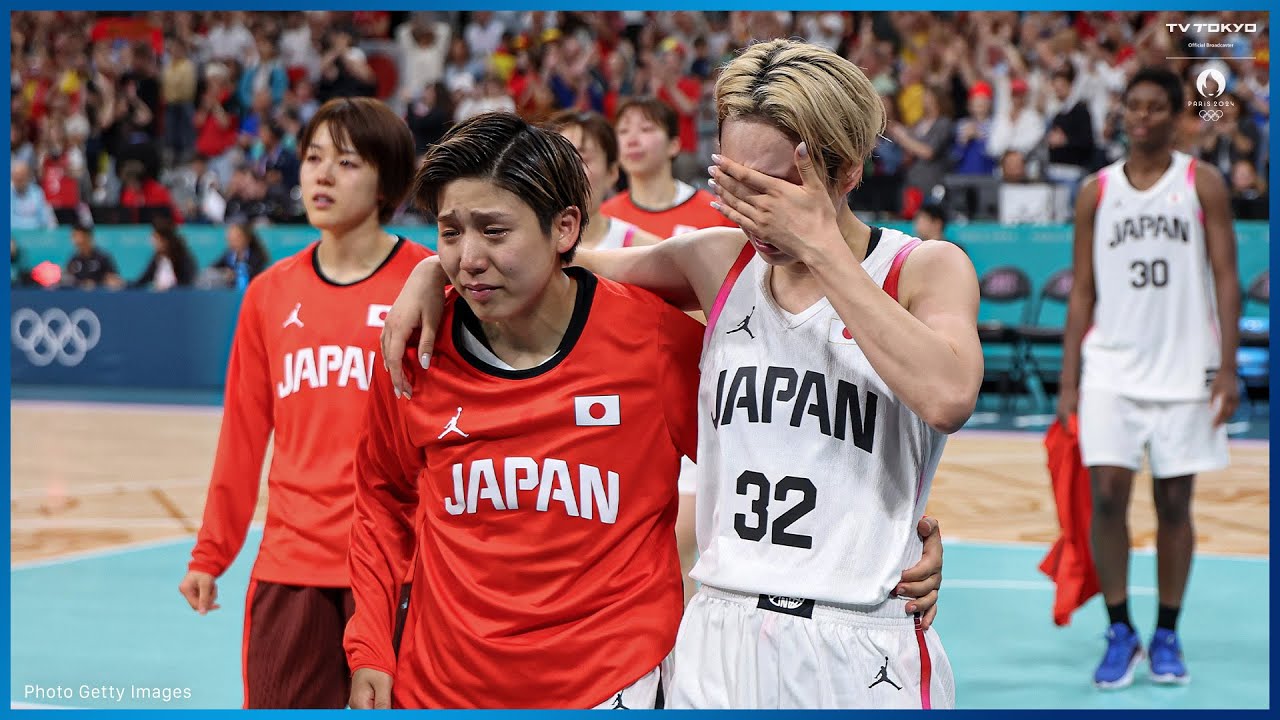 【バスケ女子】ベルギーとの最終戦に敗れグループ突破ならず..！東京五輪銀・日本が予選敗退｜パリオリンピック バスケットボール女子 グループC 日本 vs ベルギー