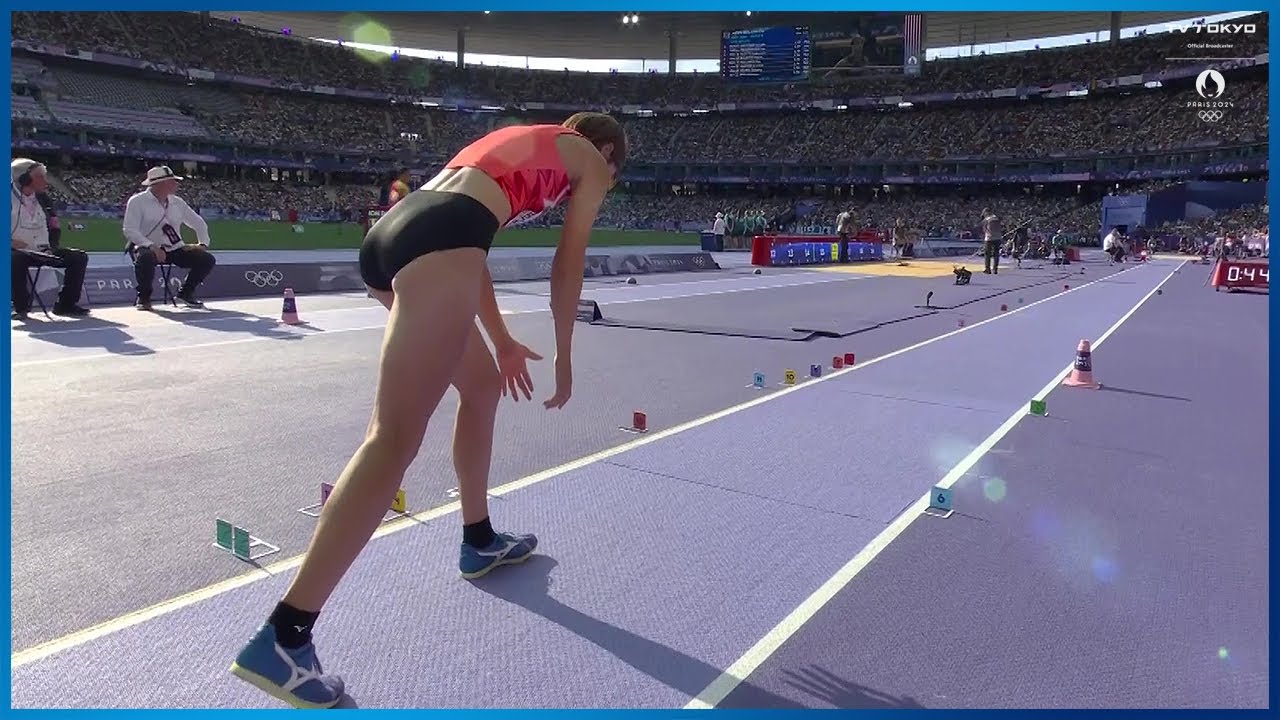 【陸上女子】日本人初の五輪出場 森本麻里子 決勝進出ならず｜パリオリンピック 陸上女子三段跳び予選