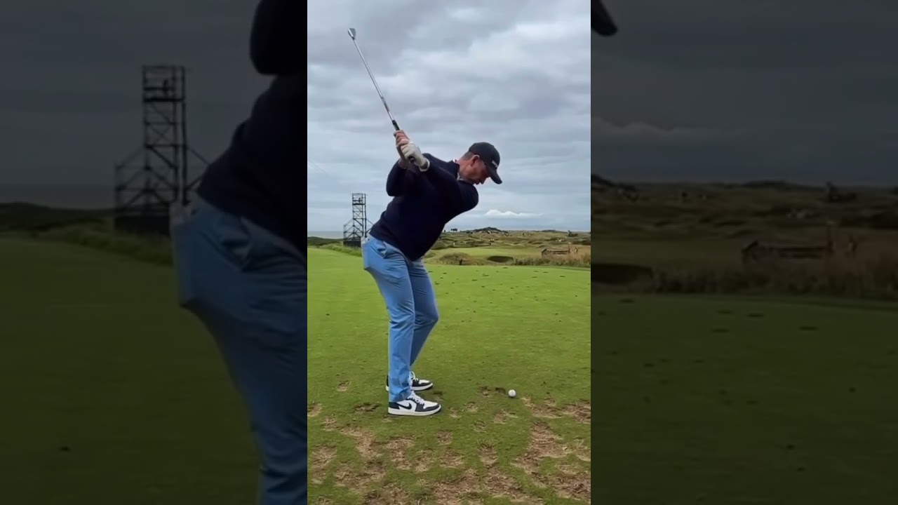 Justin Rose DTL wedge #golf #golfswing #shorts #subscribe