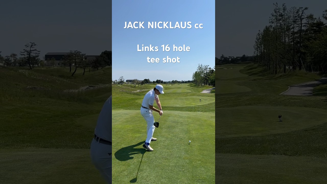 Qi10 driver / Jack nicklaus cc Links 16h tee shot  #shotrs