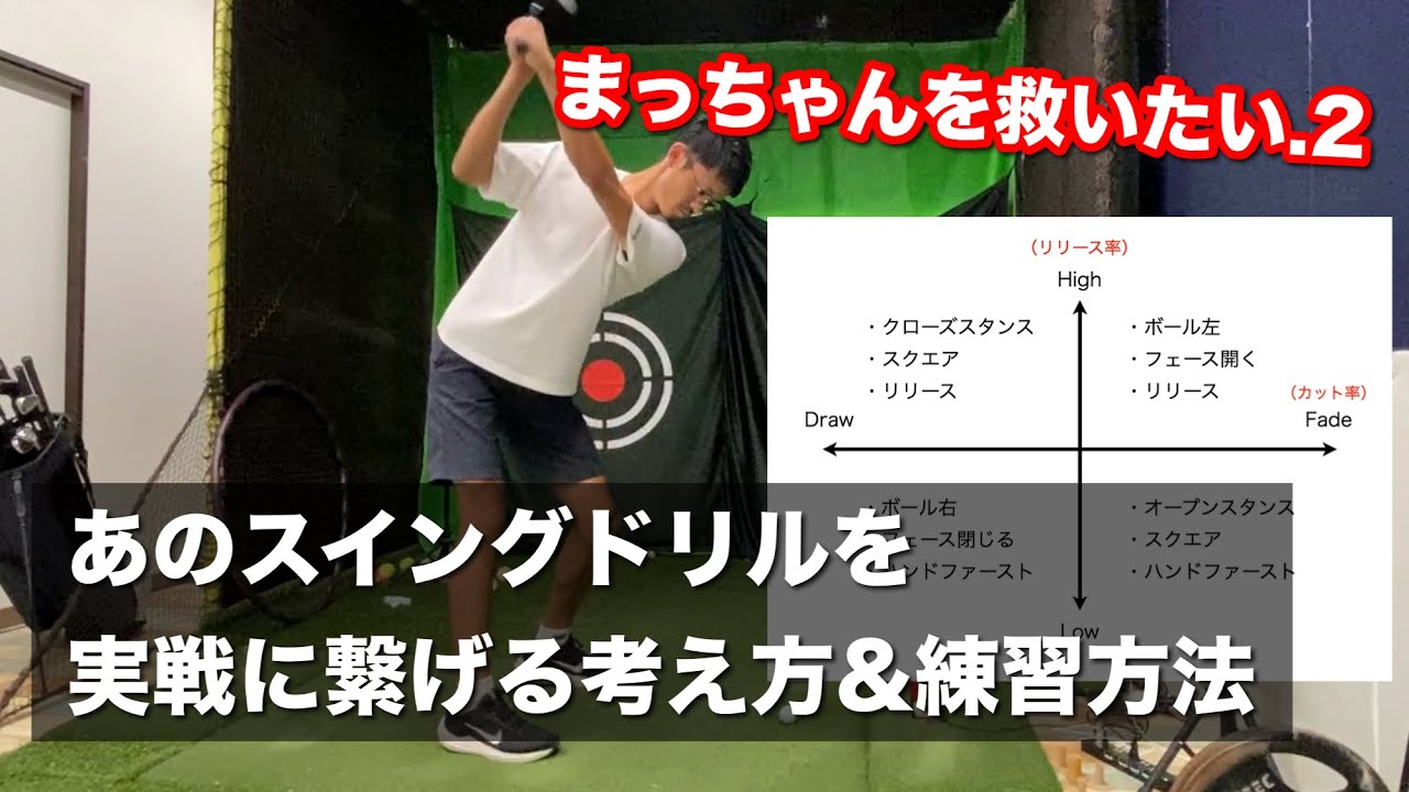 シャット×ハンドファーストのまっちゃんを救いたいPart.2 / 本当にバランスの良いスイングとは？考え方と練習方法【ゴルフスイング物理学】