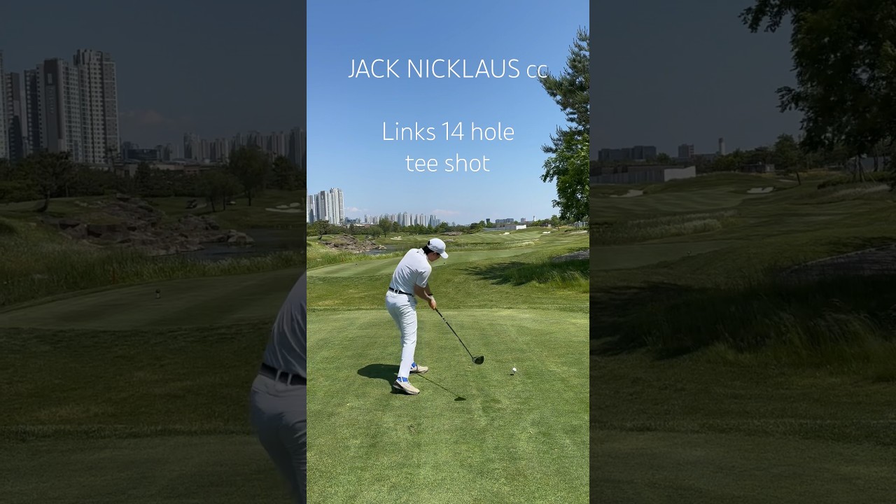 Qi10 driver / Jack nicklaus cc Links 14h tee shot #shotrs