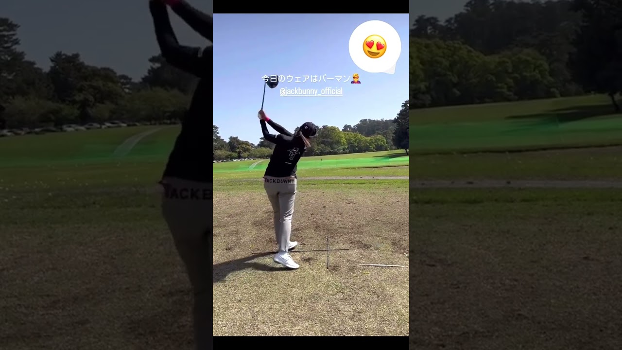 大里桃子 Momoko Osato #golf #ゴルフ #golfswing